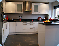 Kitchen design and fitting by Buff Construction